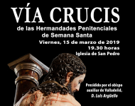 El viernes 15 Vía Crucis de las Cofradías riosecanas